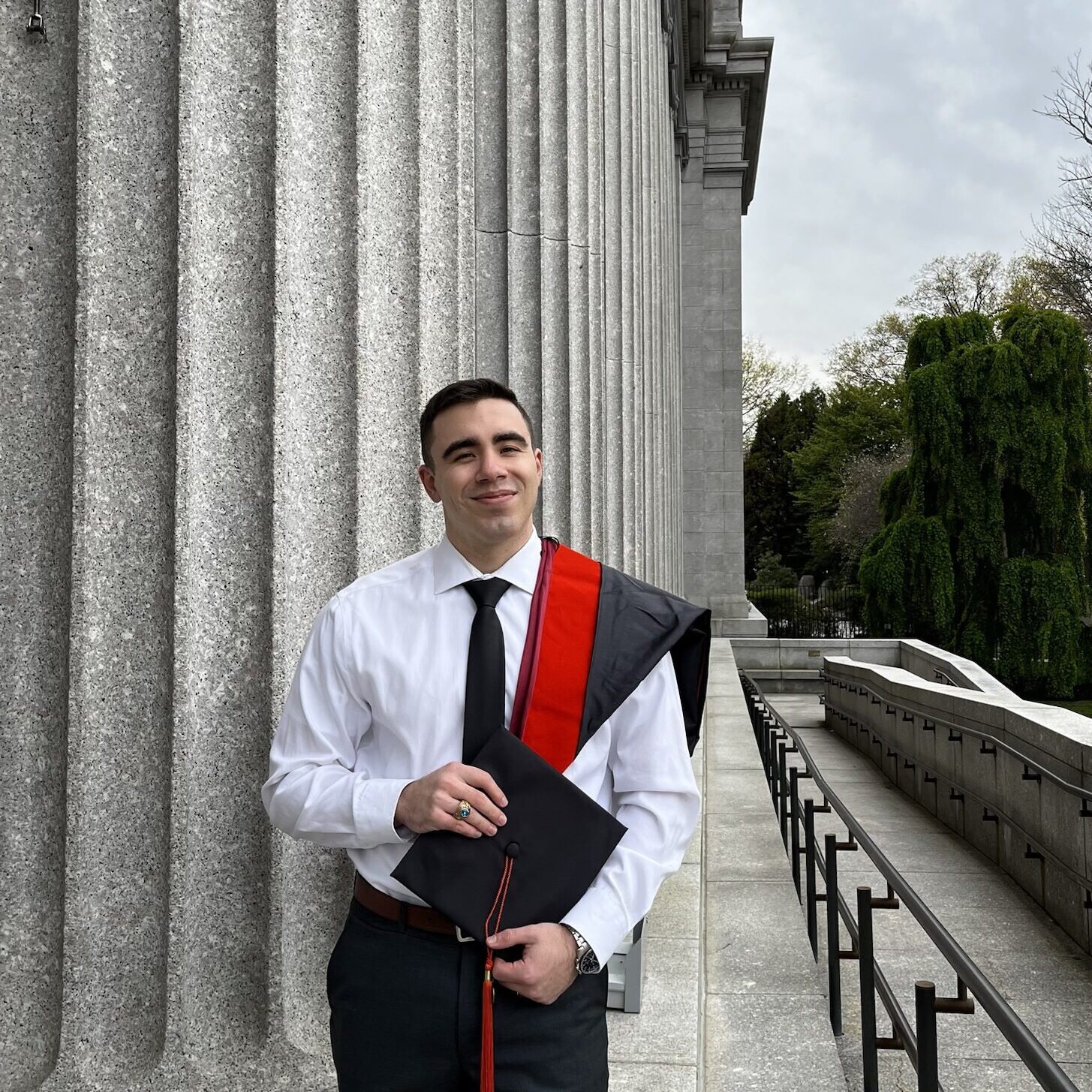 Andrew Mizell author image, Planning Ahead, Northeastern University graduation, Boston, Massachusetts